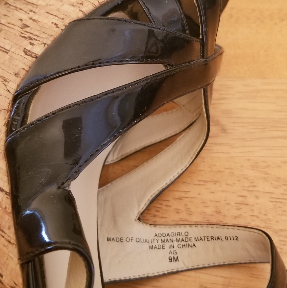 Woman's Nine West Sandals Black Size 9 - Picture 5 of 8